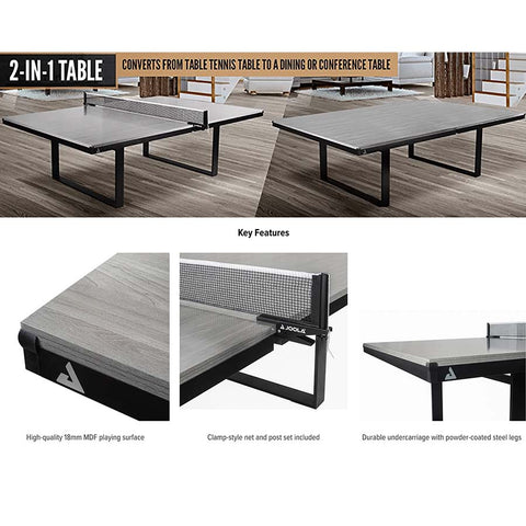 Image of Joola Brighton U-Leg 2-in-1 Ping Pong Table