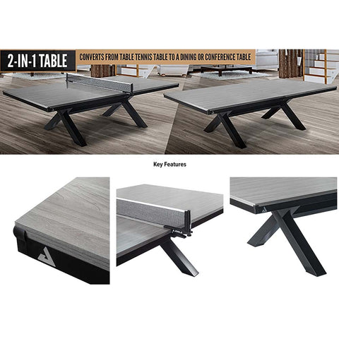 Image of Joola Brighton X-Leg 2-in-1 Ping Pong Table