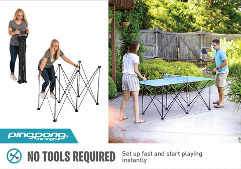 Image of Ping Pong 6' Pop Up Table Tennis Table