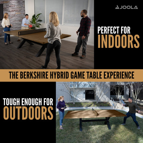 Image of (Preorder) Joola Berkshire Indoor/Outdoor Gray Ping Pong Table