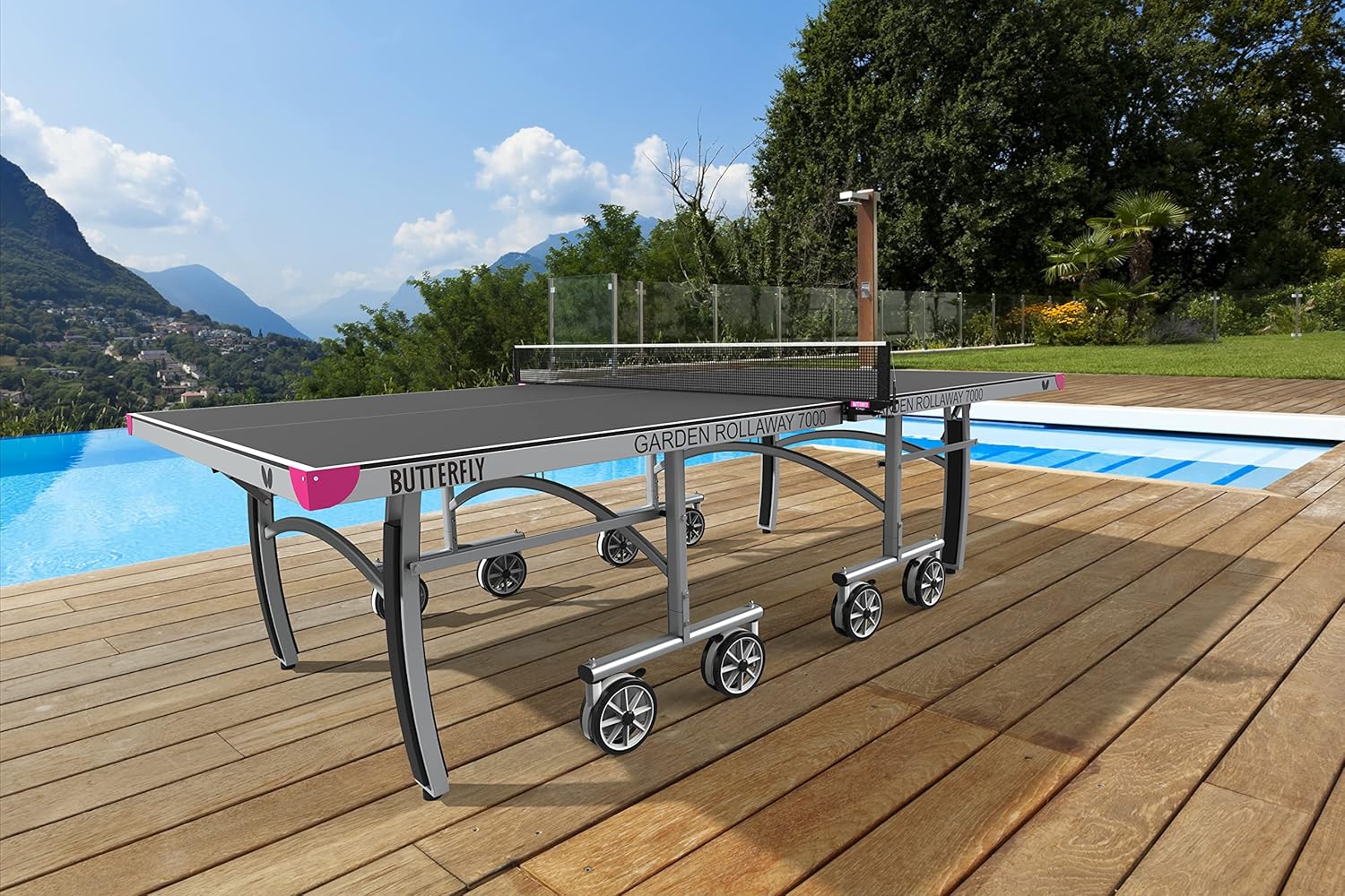 Butterfly Garden 7000 Outdoor Ping Pong Table