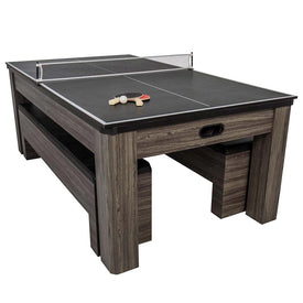 Atomic 84" Hampton 3-in-1 Air Hockey/Dining/Ping Pong Table