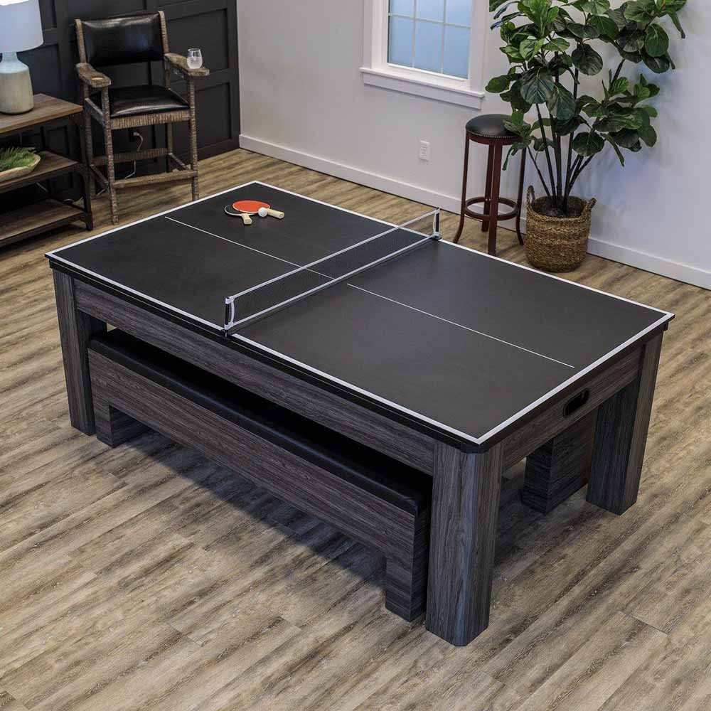Atomic 84" Hampton 3-in-1 Air Hockey/Dining/Ping Pong Table