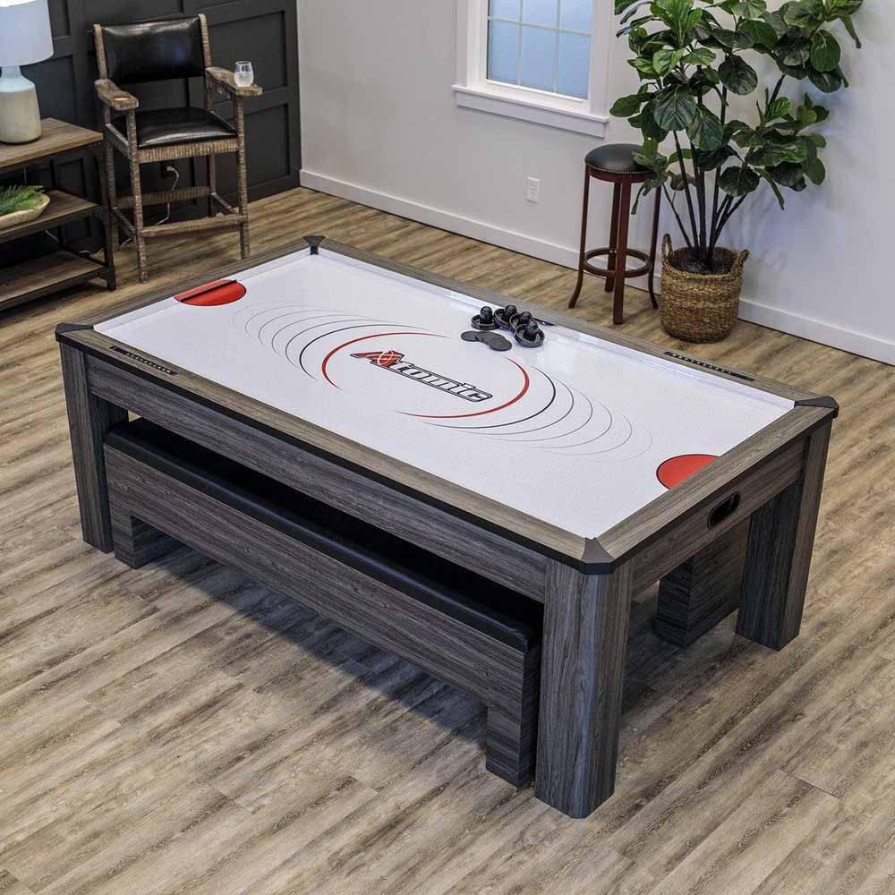 Atomic 84" Hampton 3-in-1 Air Hockey/Dining/Ping Pong Table