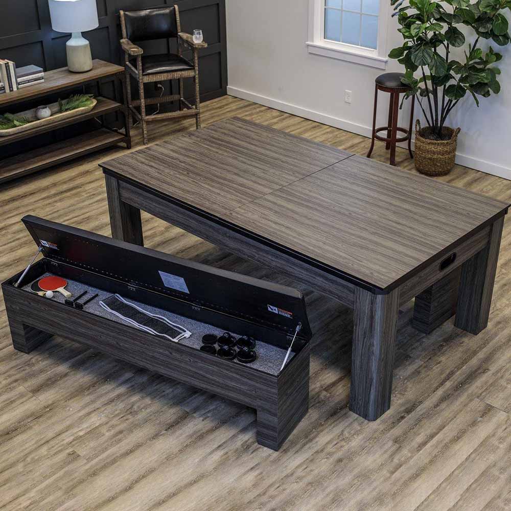 Atomic 84" Hampton 3-in-1 Air Hockey/Dining/Ping Pong Table