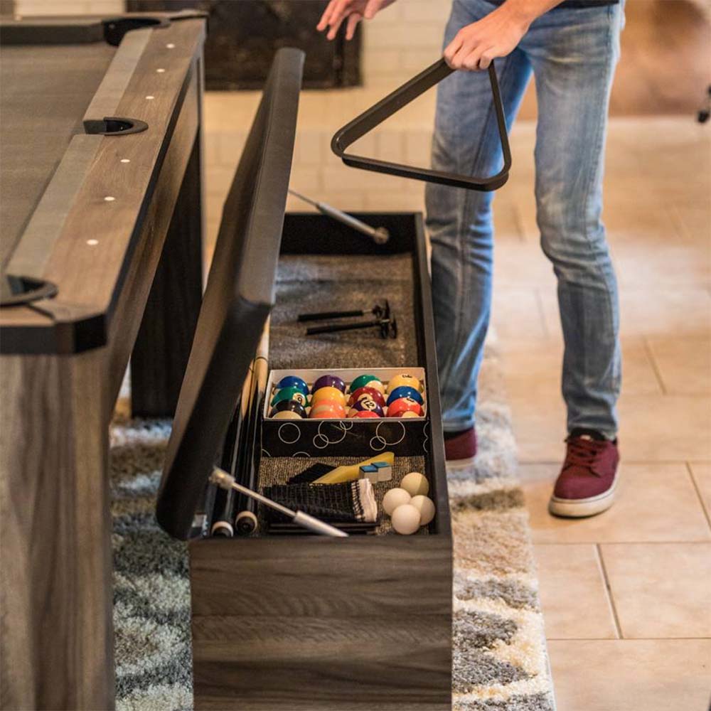 Atomic 84" Hampton 3-in-1 Billiards/Dining/Ping Pong Table