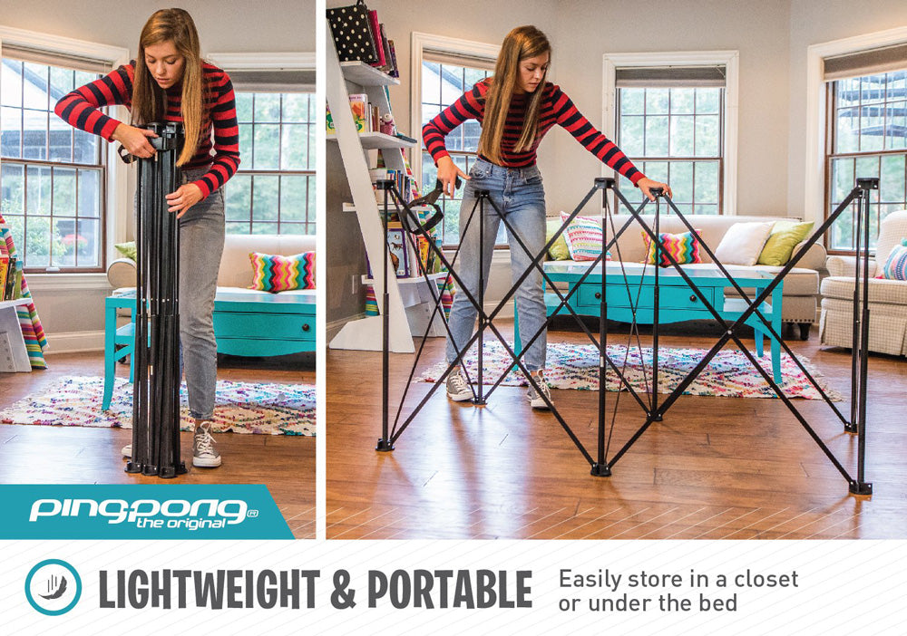 Ping Pong 6' Pop Up Table Tennis Table