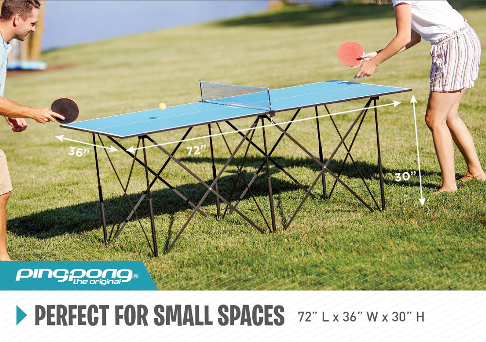 Ping Pong 6' Pop Up Table Tennis Table